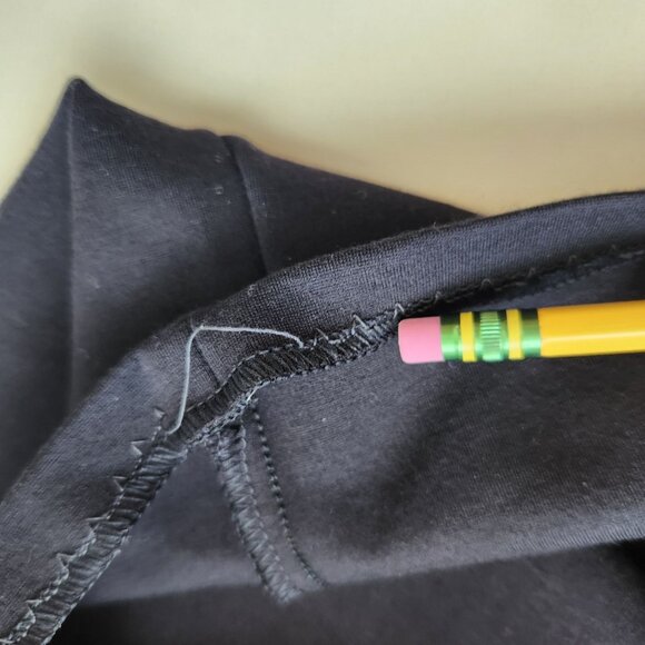 Lands End Black Ponte Sleeveless Sheath Dress Office Work Party Classic Elegant - Picture 10 of 13